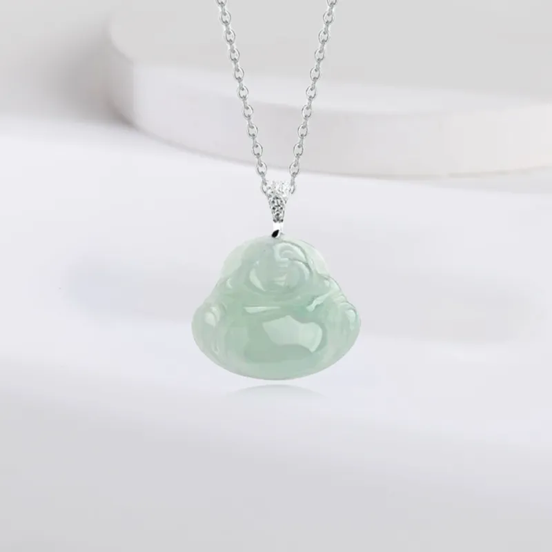 Bailijin Bean Type Jadeite Necklaces Unisex-1