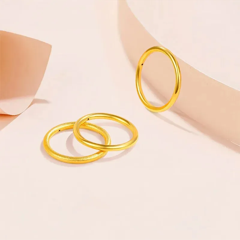 Bailijin S999 Fine Silver Rings Unisex-2