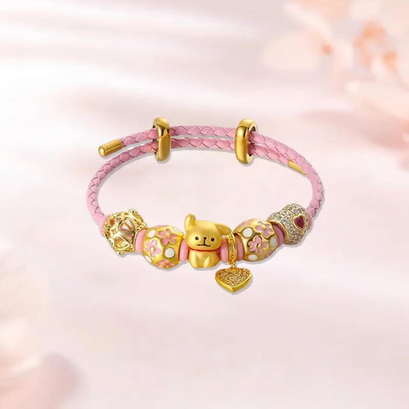 Bailijin Gold Bracelet Unisex-2