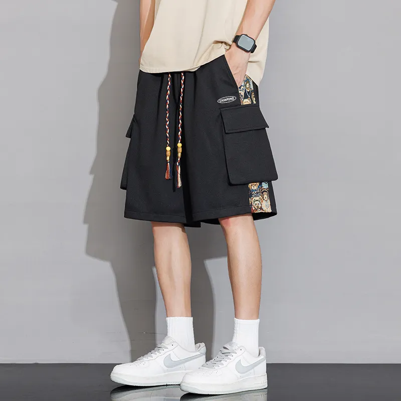 Chinpeno Cargo Shorts Unisex-5