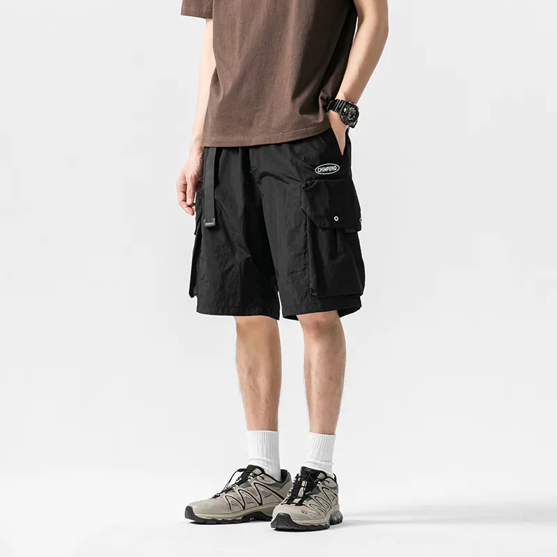 Chinpeno Cargo Shorts Unisex-2
