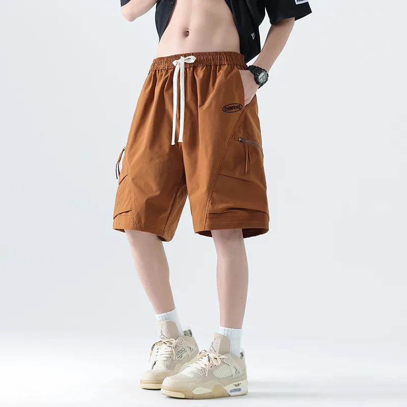 Chinpeno Cargo Shorts Unisex-17