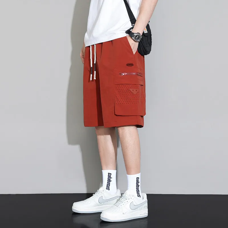 Chinpeno Cargo Shorts Unisex-11