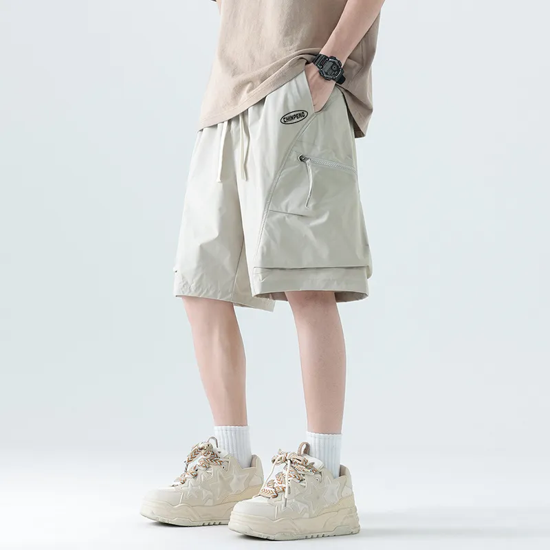 Chinpeno Cargo Shorts Unisex-5