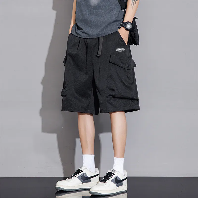 Chinpeno Cargo Shorts Unisex-4