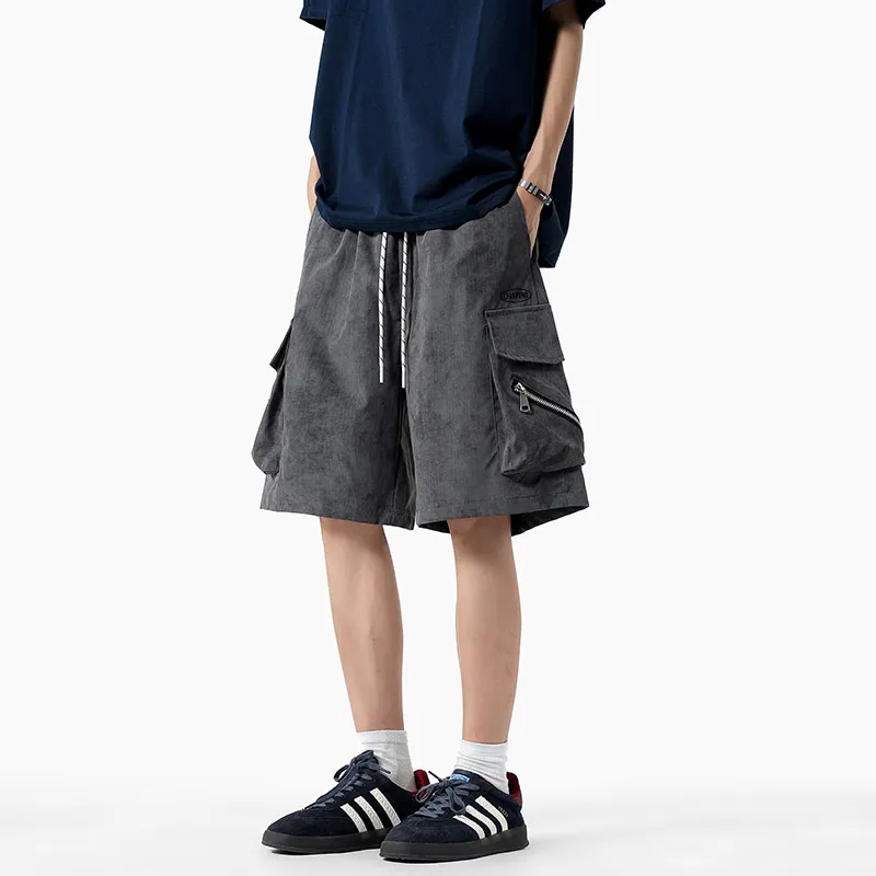 Chinpeno Cargo Shorts Unisex-11
