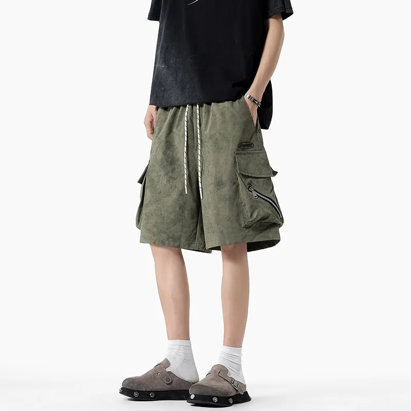 Chinpeno Cargo Shorts Unisex-8