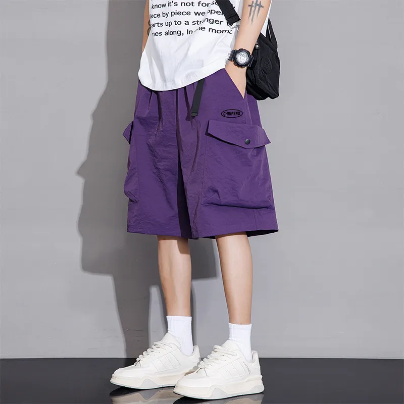 Chinpeno Cargo Shorts Unisex-1