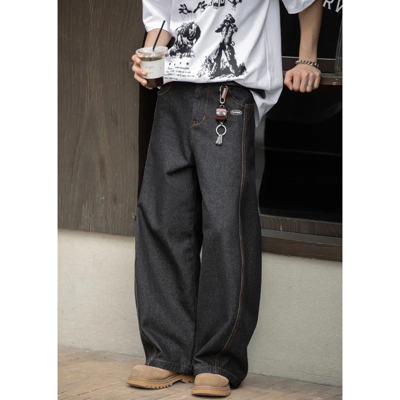 Chinpeno Jeans Unisex Black-2