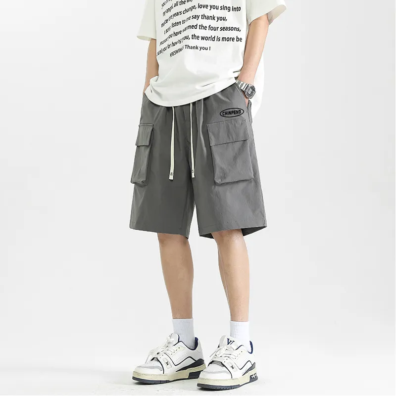 Chinpeno Cargo Shorts Unisex-8