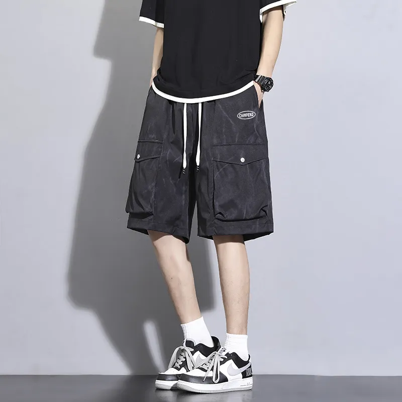 Chinpeno Cargo Shorts Unisex-5