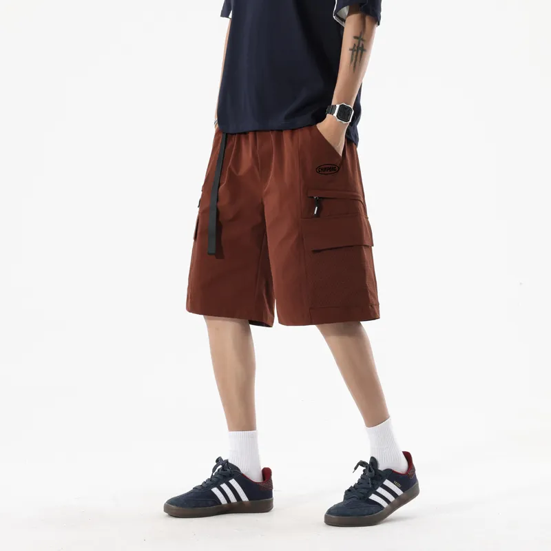 Chinpeno Cargo Shorts Unisex-10
