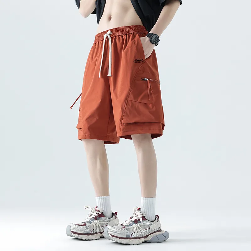 Chinpeno Cargo Shorts Unisex-2