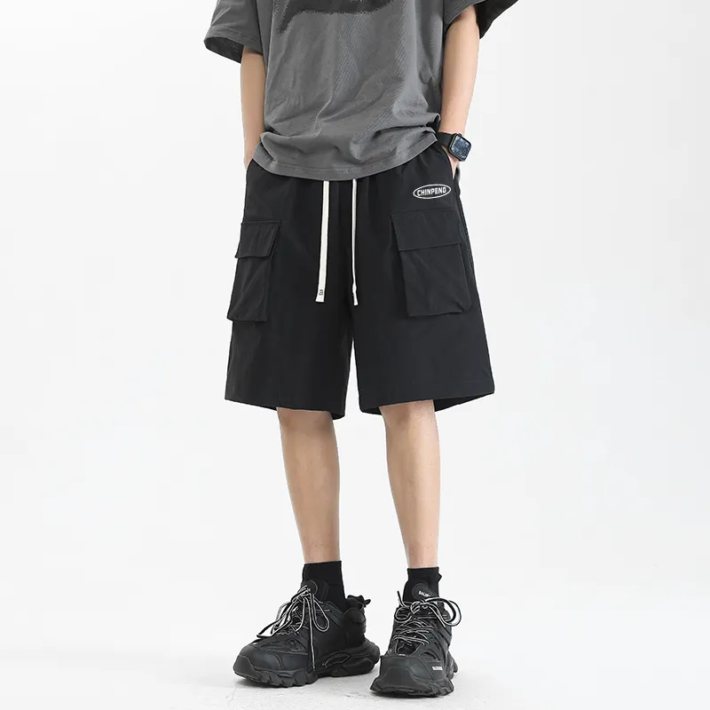 Chinpeno Cargo Shorts Unisex-5