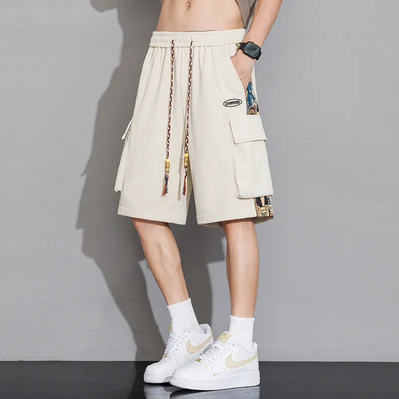 Chinpeno Cargo Shorts Unisex-2