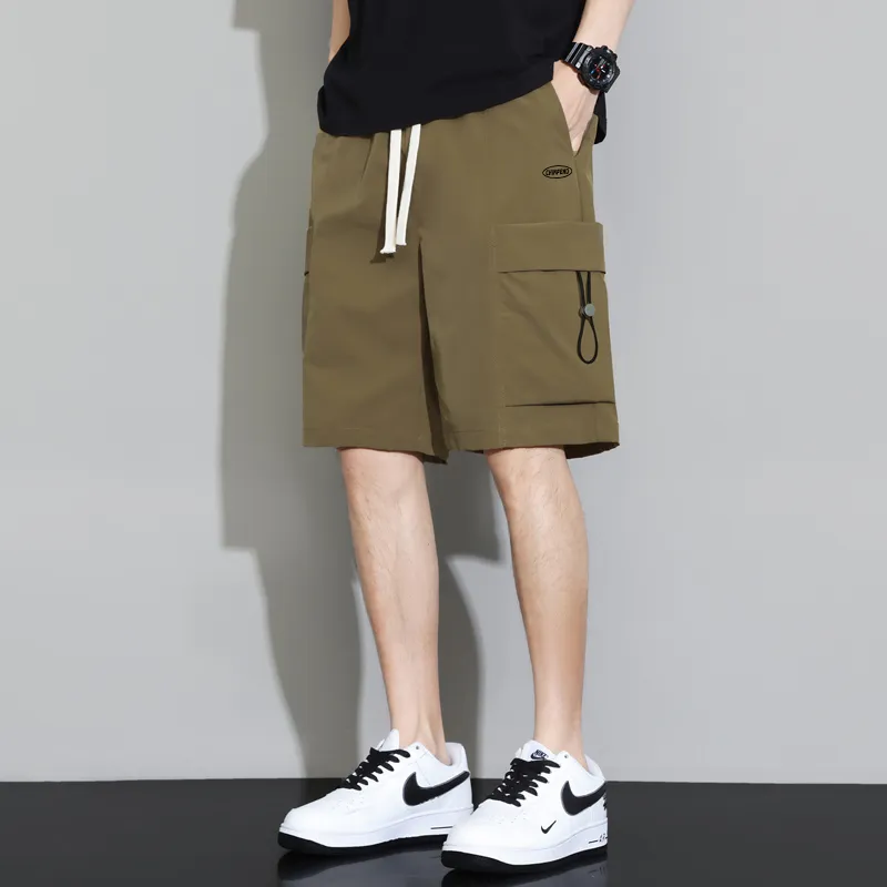 Chinpeno Cargo Shorts Unisex-11