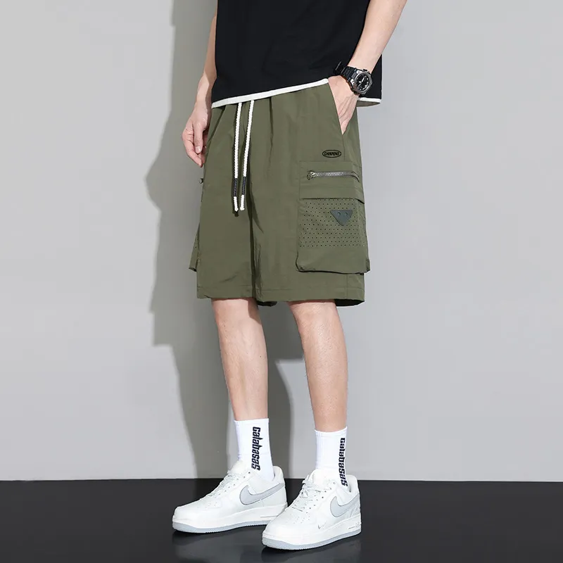 Chinpeno Cargo Shorts Unisex-8