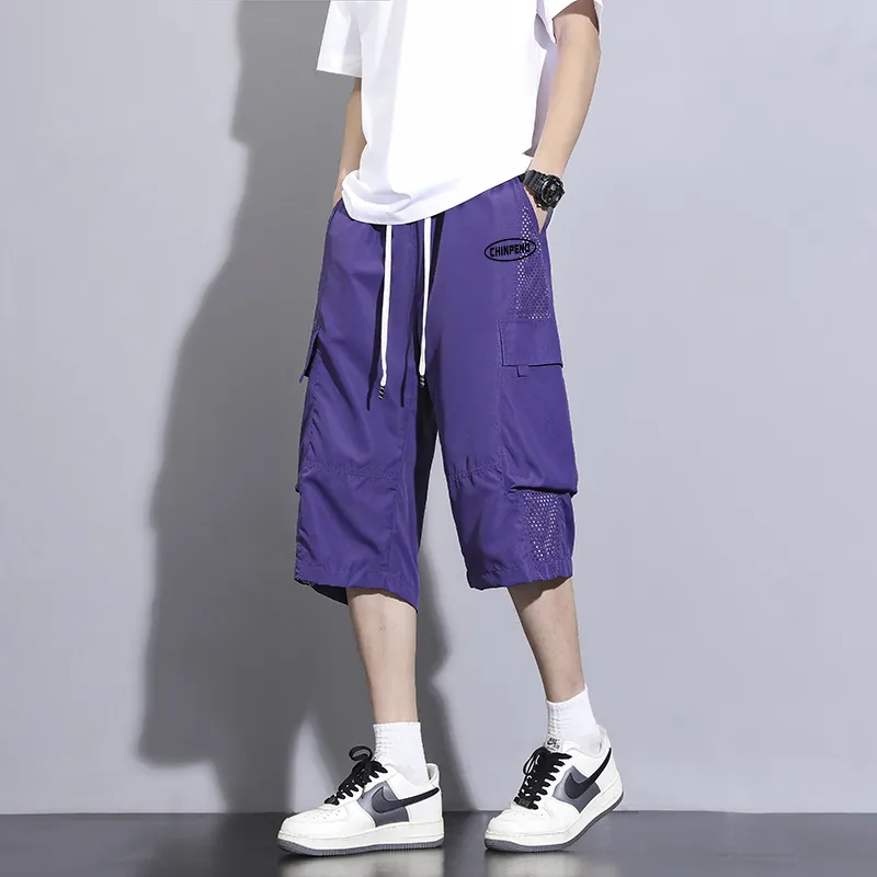 Chinpeno Cargo Shorts Unisex-8