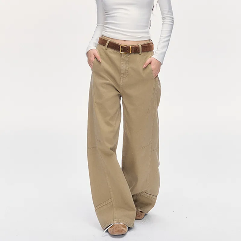 UTHA Jeans Unisex Khaki Pants-6