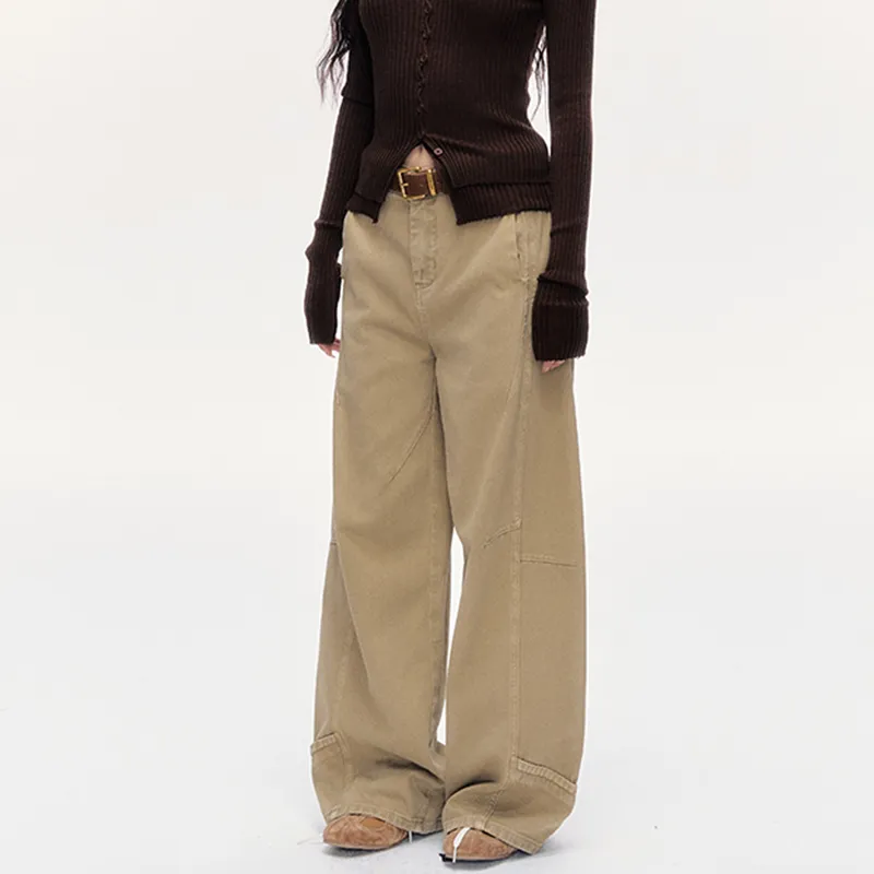 UTHA Jeans Unisex Khaki Pants-2
