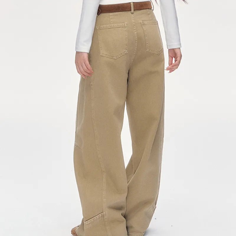 UTHA Jeans Unisex Khaki Pants-4