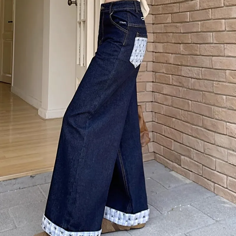 UTHA Jeans Women's Dark Blue Jeans-5