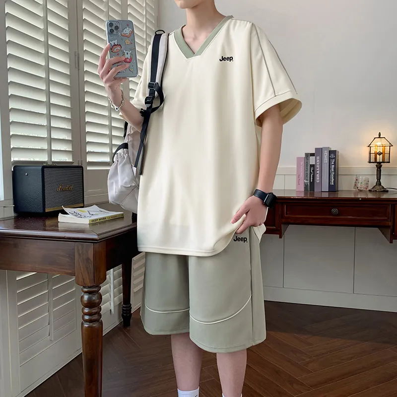 Jeep Casual Sportswear Unisex 2 Piece Set-18