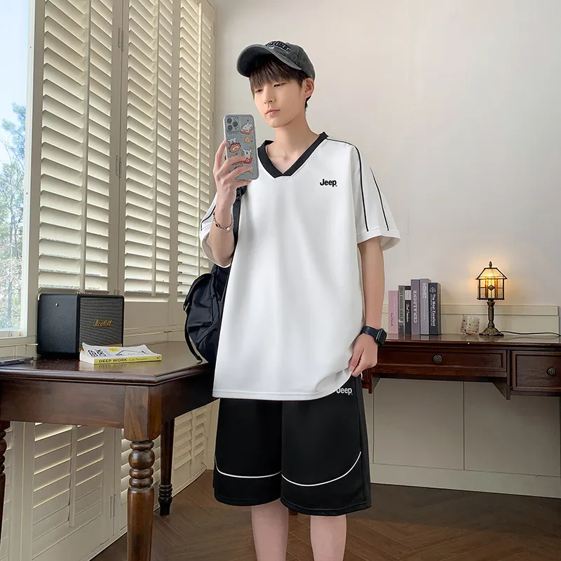 Jeep Casual Sportswear Unisex 2 Piece Set-8