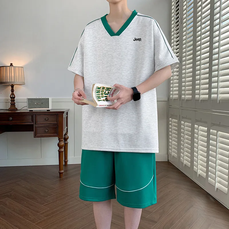 Jeep Casual Sportswear Unisex 2 Piece Set-14