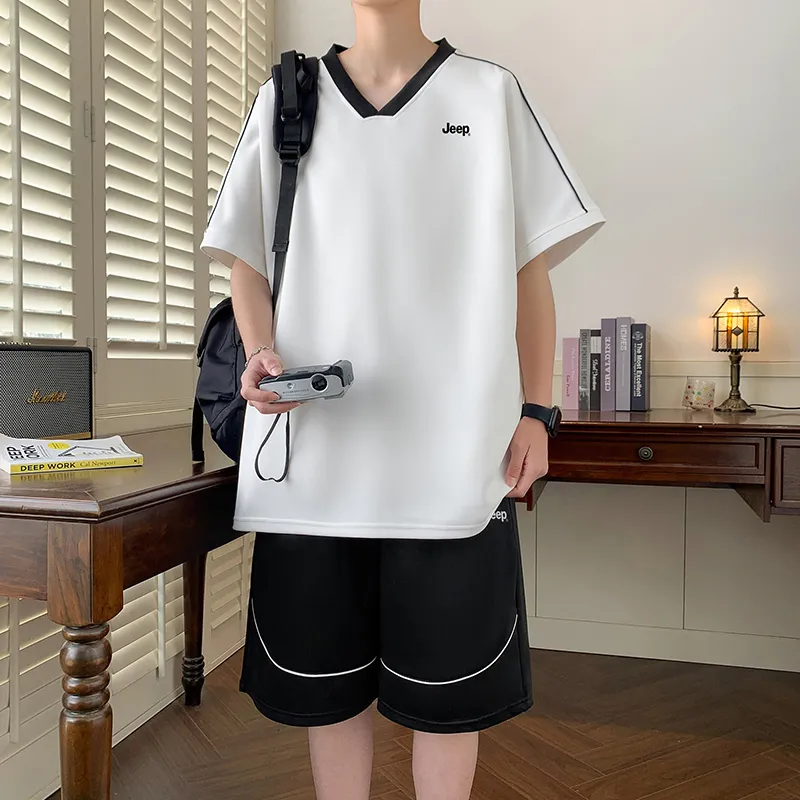 Jeep Casual Sportswear Unisex 2 Piece Set-7