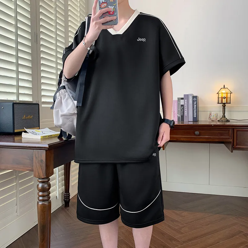 Jeep Casual Sportswear Unisex 2 Piece Set-1