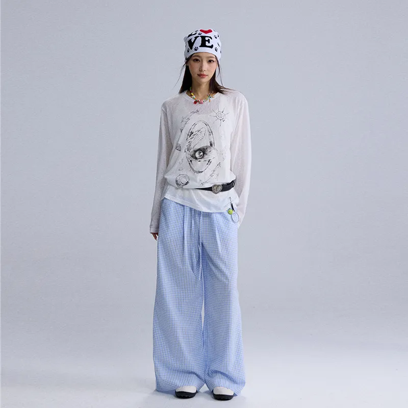 HEYABC T Shirts Women's White Shell Cover Up-3