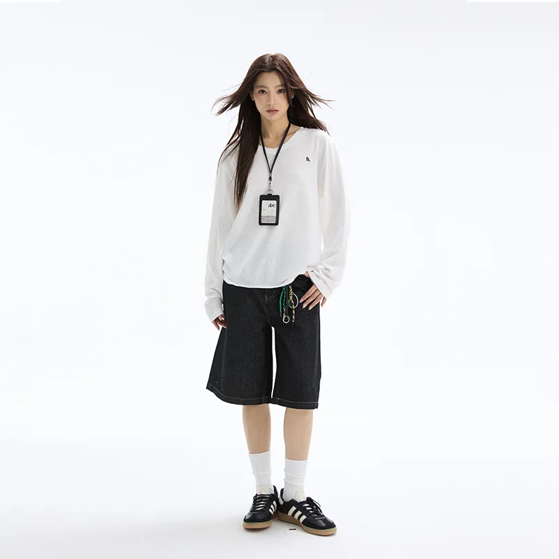 HEYABC Shirts Women's White-3