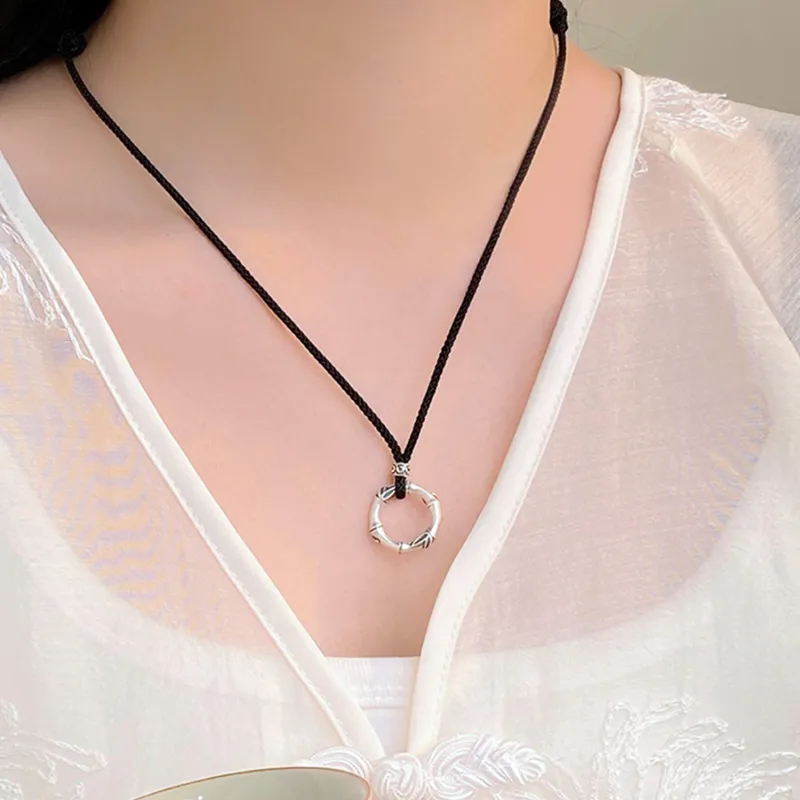 Tanizuku S999 Fine Silver Necklaces Unisex-2
