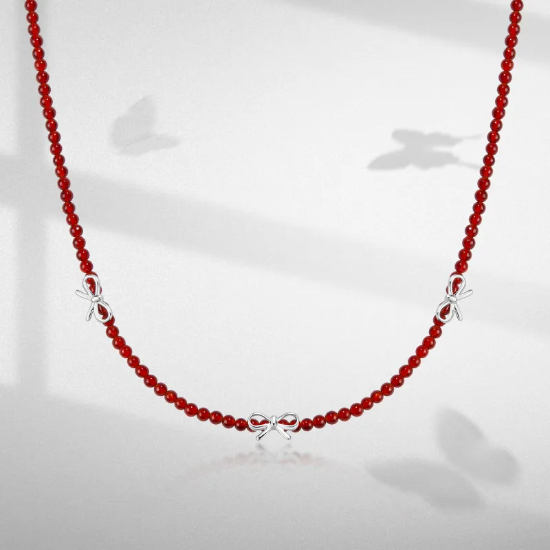Tanizuku Agate Necklaces Women's-2