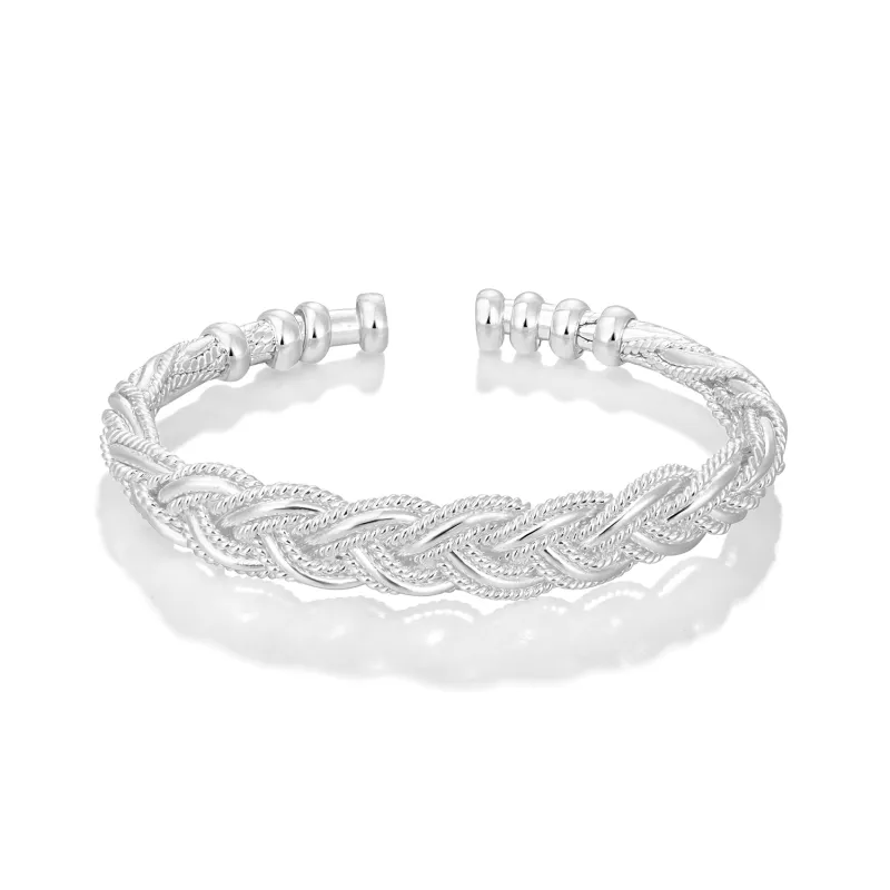 Tanizuku S999 Fine Silver Sterling Silver Bracelets Women's-1