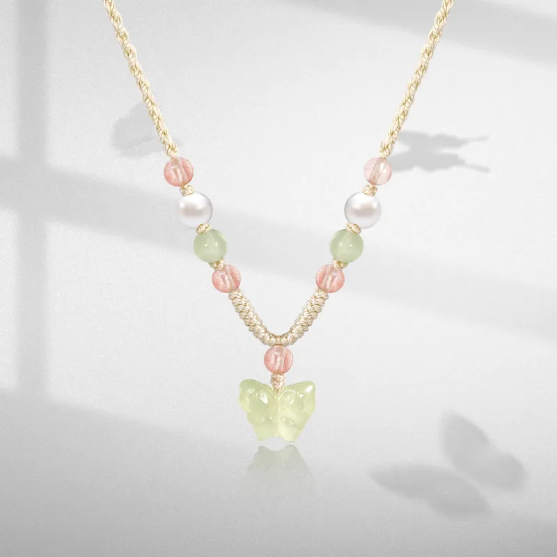 Tanizuku Aventurine Necklaces Women's-2