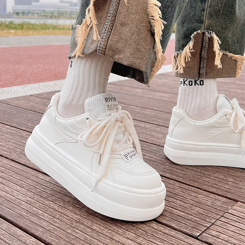 Miss Zhang Low-Top Skateboard Shoes Women's Beige-9