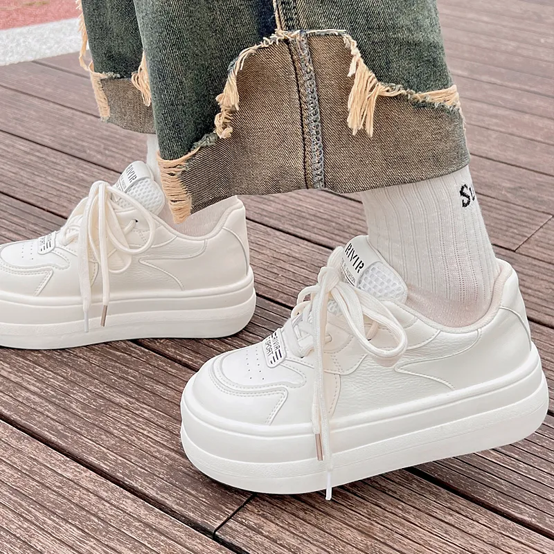 Miss Zhang Low-Top Skateboard Shoes Women's Beige-10