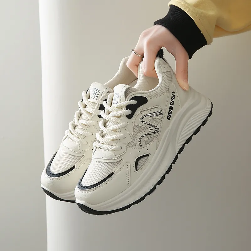 Handsome Running Sheep Low Top Chunky Sneakers Women's-3