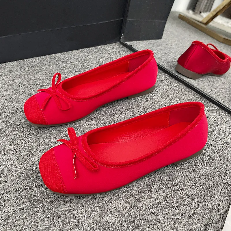 Handsome Running Sheep Casual Single Shoes Women's-1