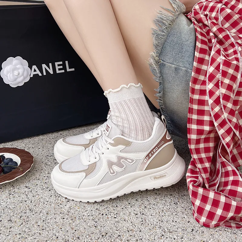 Handsome Running Sheep Breathable Support Low Top Chunky Sneakers Women's-10