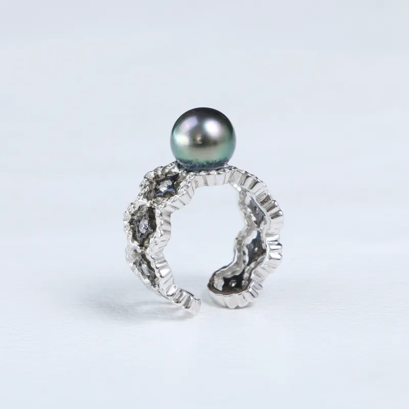 CFFRYY Pearl Rings Women's-1