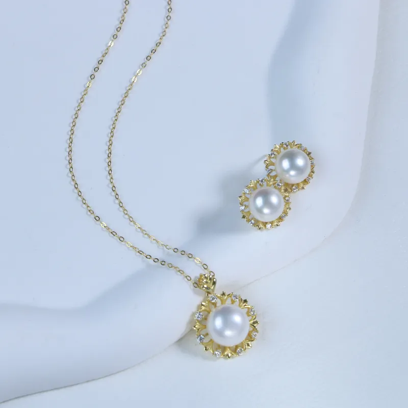 CFFRYY Pearl Pendants Women's-1