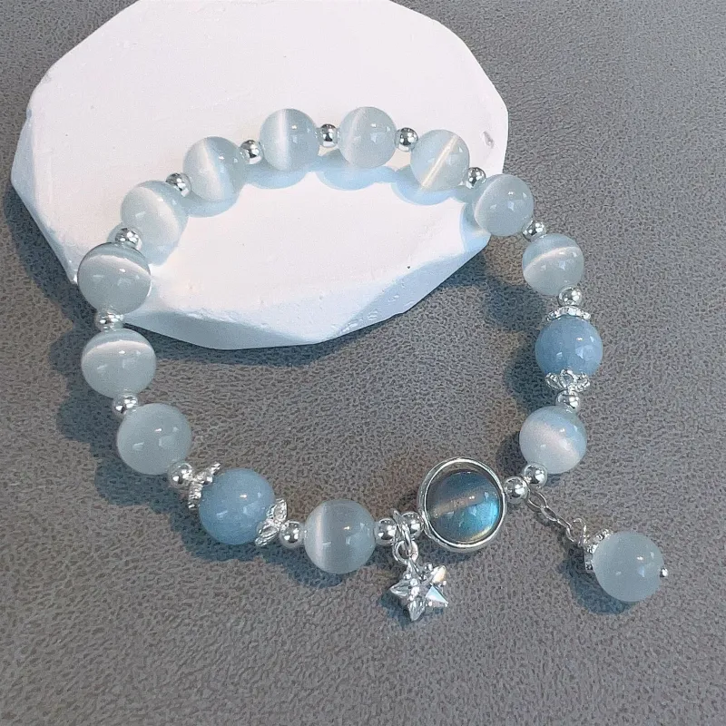 Yab Glass Cat Eye Bracelets Unisex-2