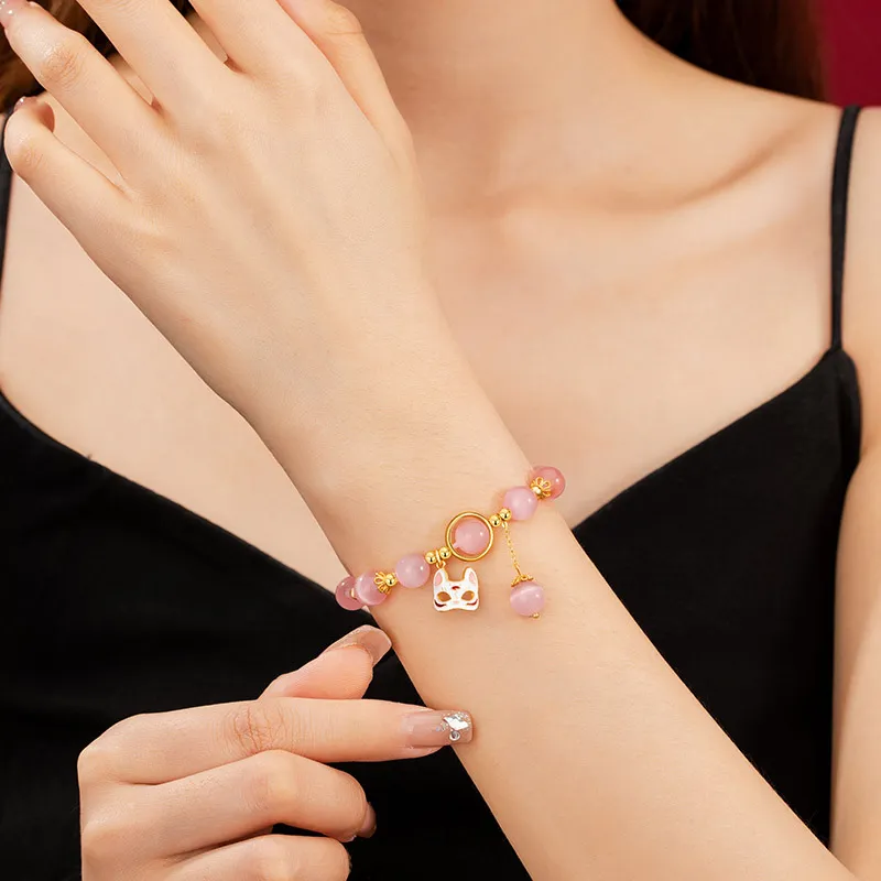Yab Glass Cat Eye Bracelets Women's-2