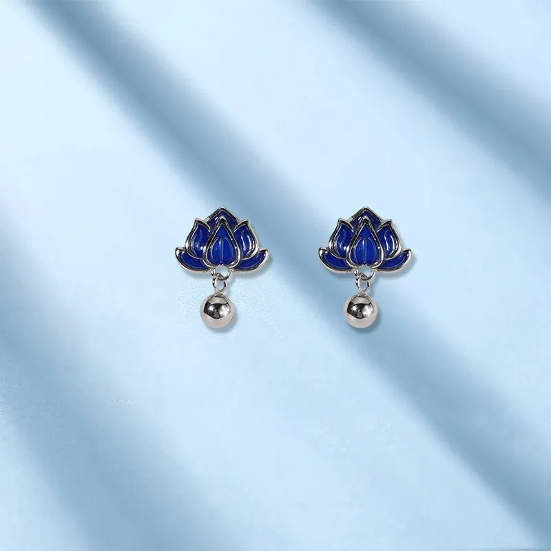 Yab S925 Silver Stud Earrings Women's-1