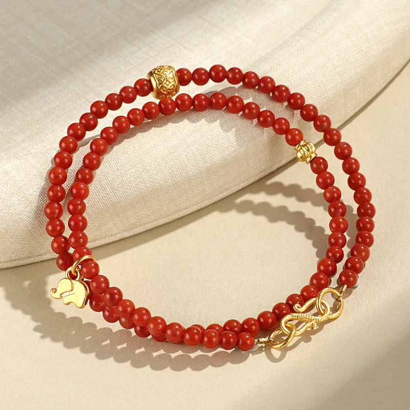 Yab Southern Red Agate Bracelets Women's-2