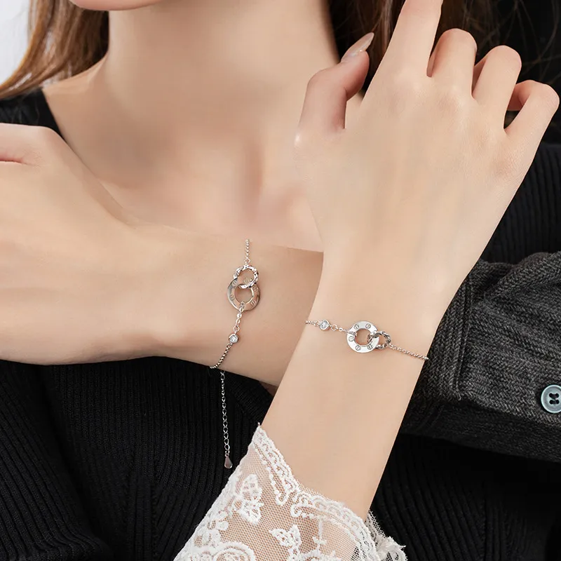 Yab S925 Silver Bracelets Unisex-1