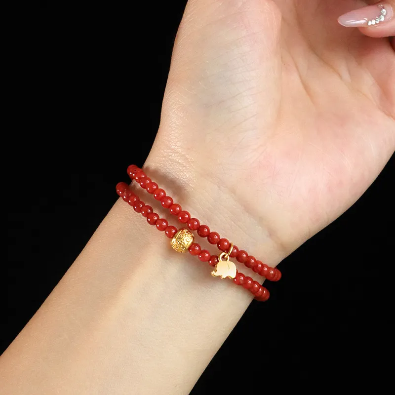 Yab Southern Red Agate Bracelets Women's-1